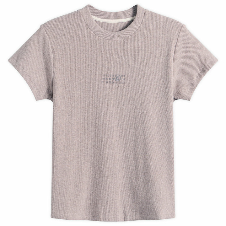 Photo: MM6 Maison Margiela Women's Baby T-Shirt in Taupe