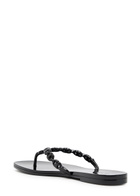 Tory Burch Gemini Jelly Sandals Black
