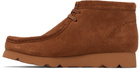 Clarks Originals Tan Wallabee Gore-Tex Boots