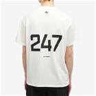 Represent Men's 247 Oversized T-Shirt in Flat White