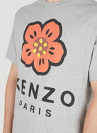 Flower Logo T-Shirt in Grey