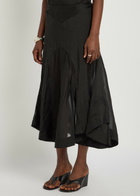 Our Legacy Petti Embroidered Woven Skirt Black