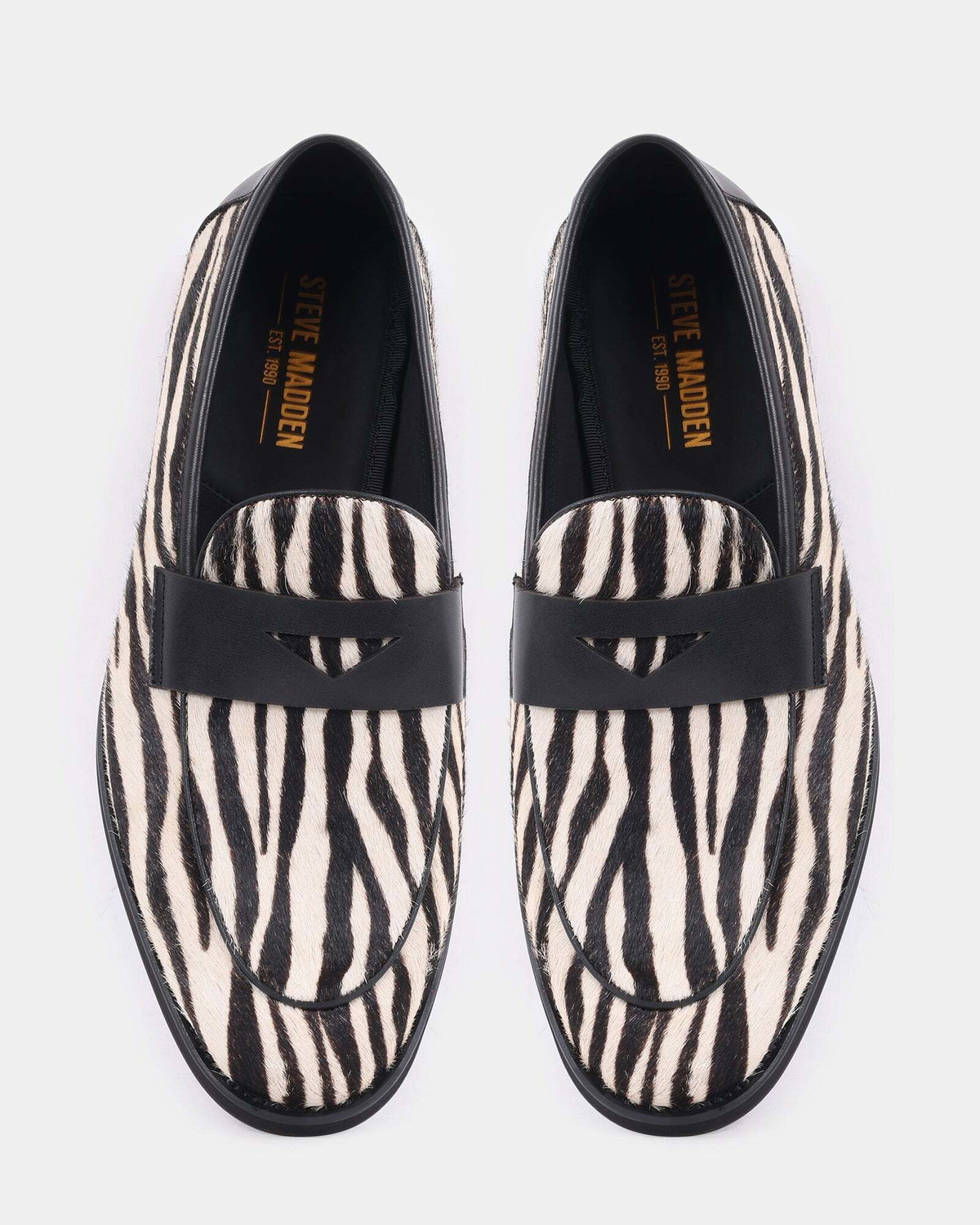 Steve Madden Costello Dress Shoes in Zebra Calf