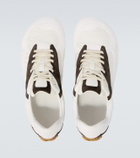 Bottega Veneta Orbit Flash suede-trimmed sneakers