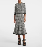 Alexander McQueen Caged 120 leather platform sandals