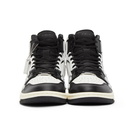 Amiri Black and White Skeleton High-Top Sneakers