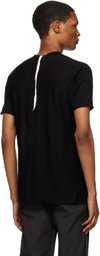 Label Under Construction Black Arched T-Shirt
