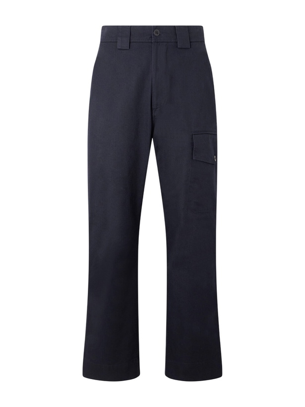 Photo: Margaret Howell - MHL. Cotton-Drill Trousers - Black