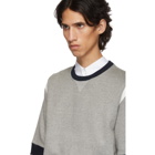 Thom Browne Grey Articulated Sweatshirt