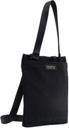 nanamica Black Water-Repellent Messenger Bag