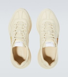 Gucci - Gucci Kawaii Rhyton leather sneakers