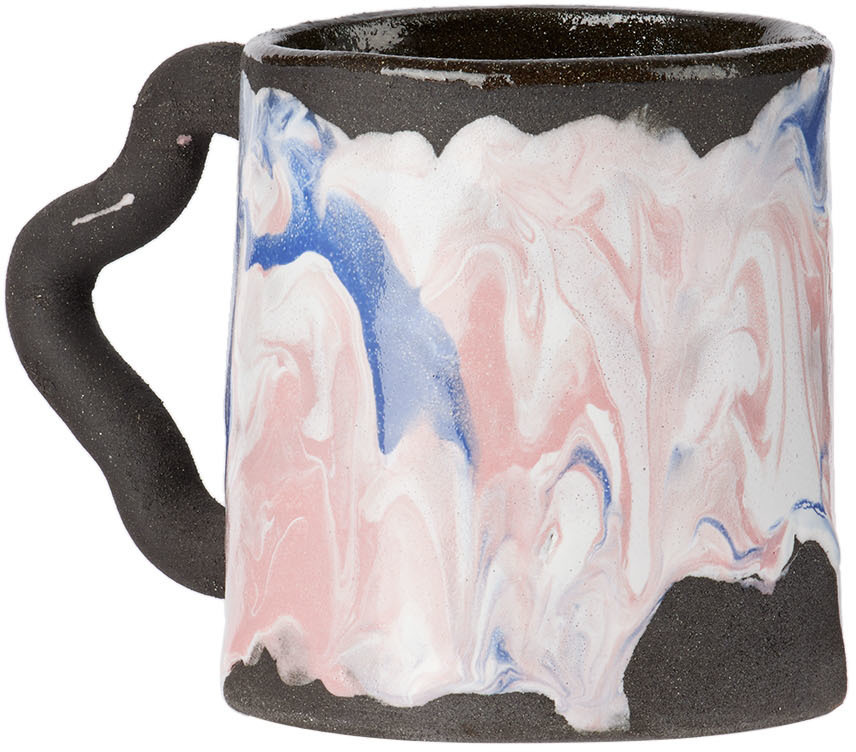 Harlie Brown Studio SSENSE Exclusive Black Ceramic Mug