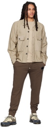 C.P. Company Beige Buttoned Shirt