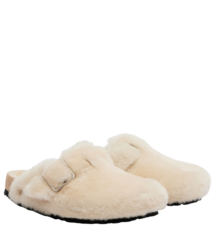 Photo: Birkenstock 1774 Boston shearling clogs