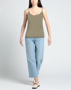 Majestic Filatures Womens Top Military in Green