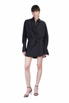 The Andamane Whitelotus Mini In Black Cotton