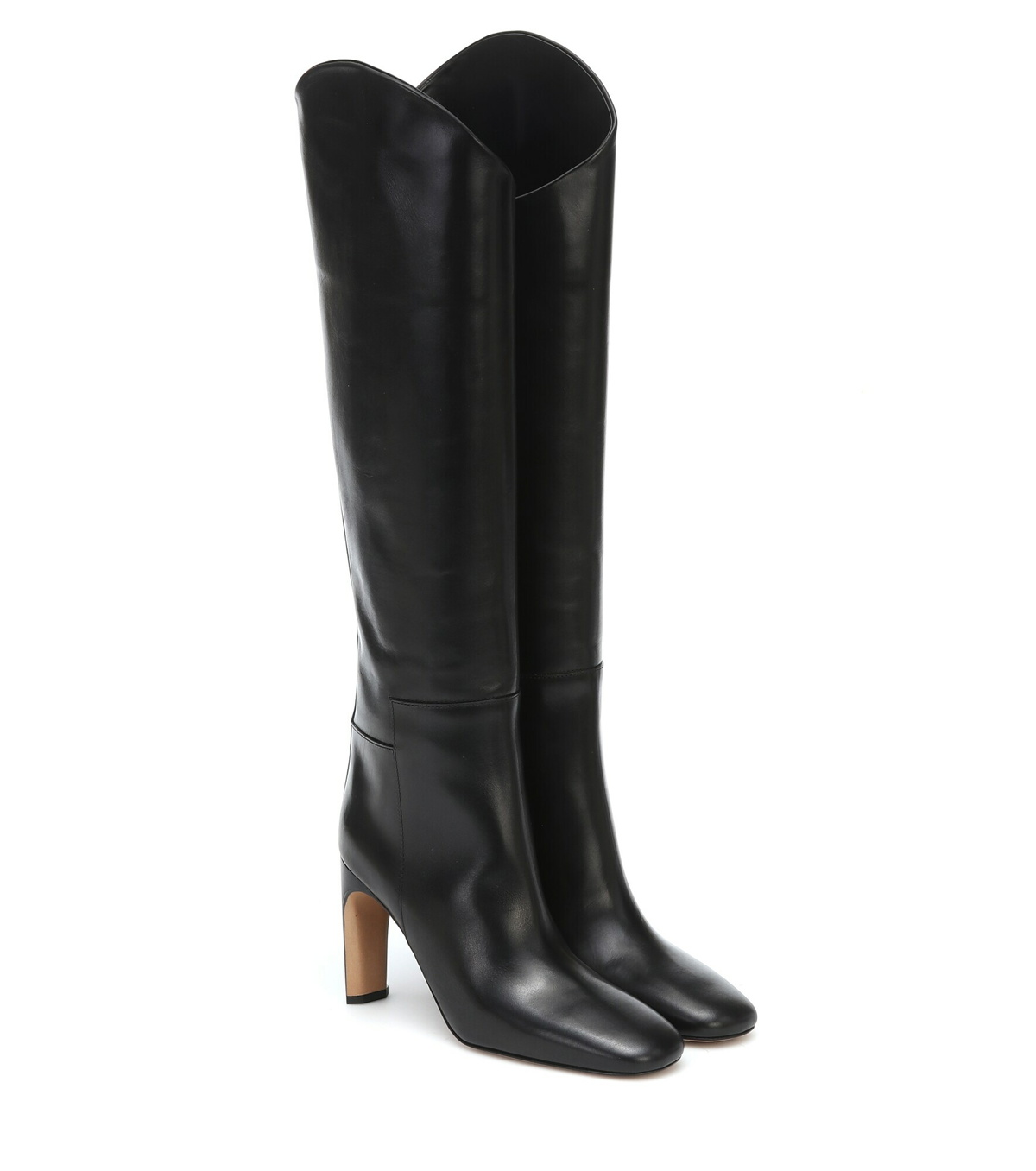 Jil Sander - Leather knee-high boots Jil Sander