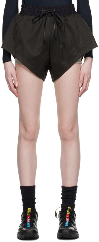 Photo: Templa Black Cropped Shorts