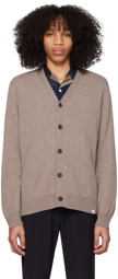 NORSE PROJECTS Taupe Adam Cardigan