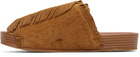 visvim Tan Christo Shaman-Folk Sandals