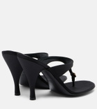Herbert Levine Kiss And Tell satin thong sandals