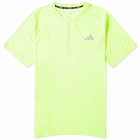 Adidas Running Men's Adidas Ultimate Knit T-Shirt in Lucid Lemon