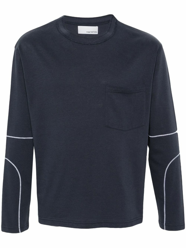 Photo: SAGE NATION Blue Lock T-Shirt
