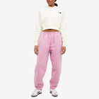 The North Face Women's Trend Cropped Hoodie in White Dune