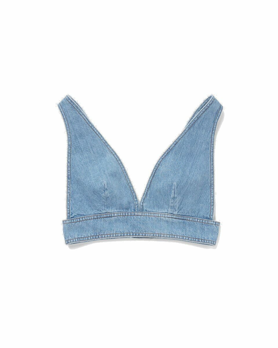 Photo: Closed Denim Bra Blue - Womens - (Sports ) Bras