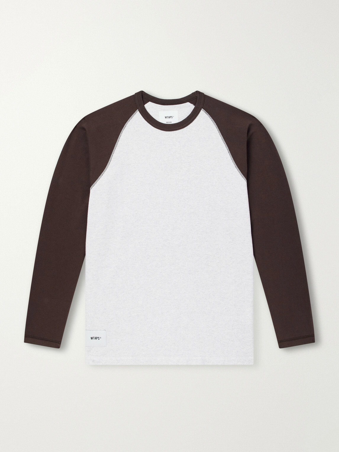 WTAPS - Ian Logo-Embroidered Cotton-Jersey T-Shirt - Gray