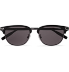 Montblanc - Navigator D-Frame Acetate And Silver-Tone Sunglasses - Black