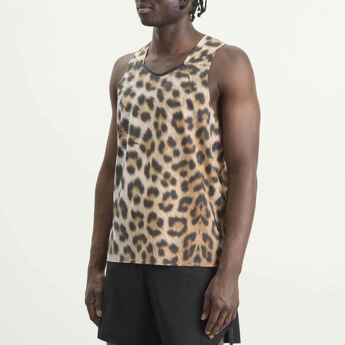 SOAR Men's Protolab Silk Vest in Leopard