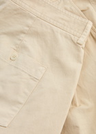 Wax London Raleigh Tapered-leg Stretch-cotton Chinos Cream