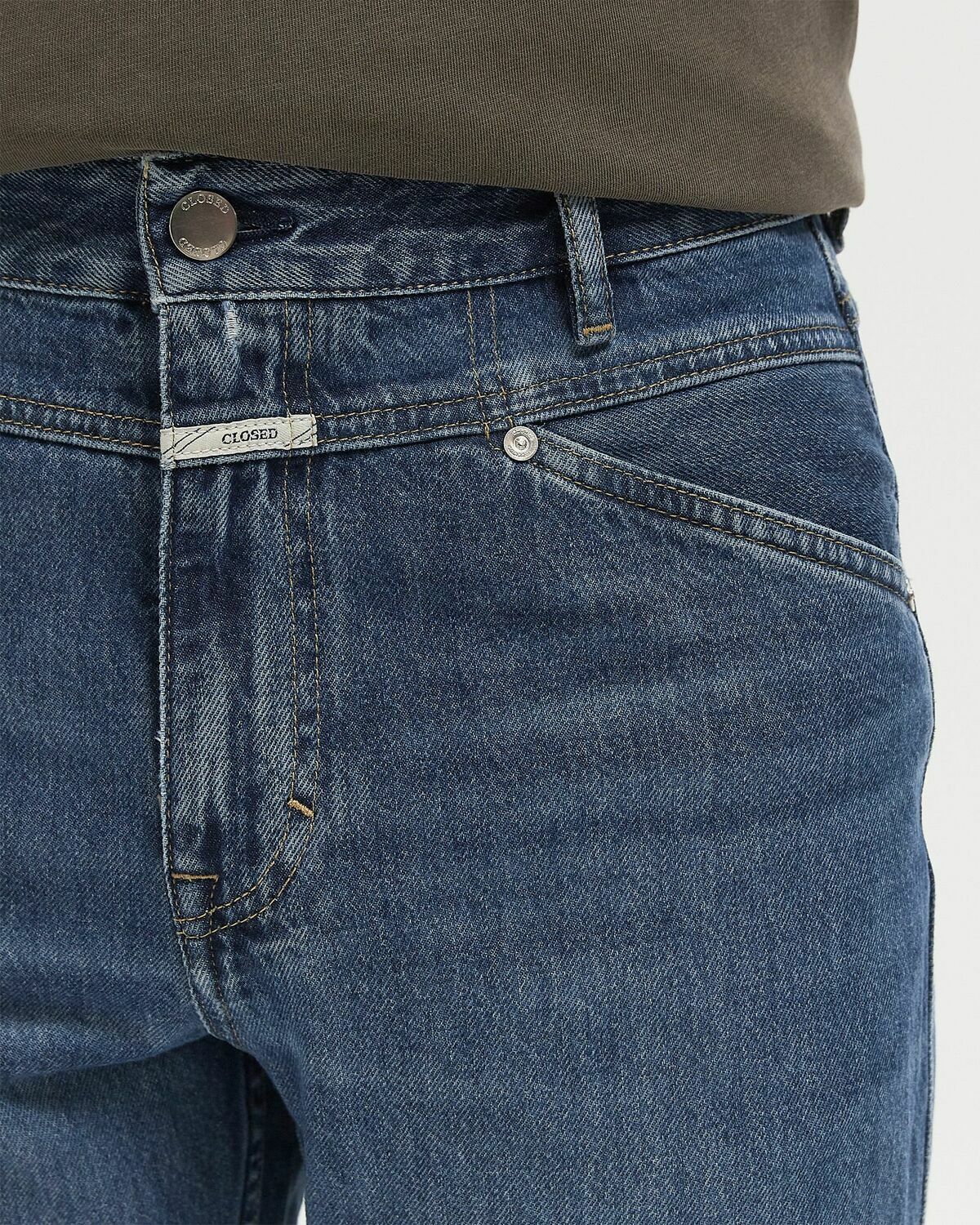 CLOSED X-LENT TAPERED Blue Mens Jeans