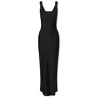 Rotate Women's Firm Midi Dress in Black