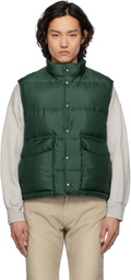 visvim Green Karluk Down Vest