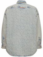 ACNE STUDIOS - Setar Monogram Cotton Denim Shirt