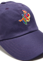 Drake's Embroidered Cotton-twill cap - Navy - One Size
