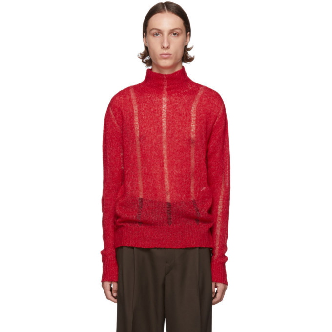 Photo: Our Legacy Red Submarine Rollneck Sweater