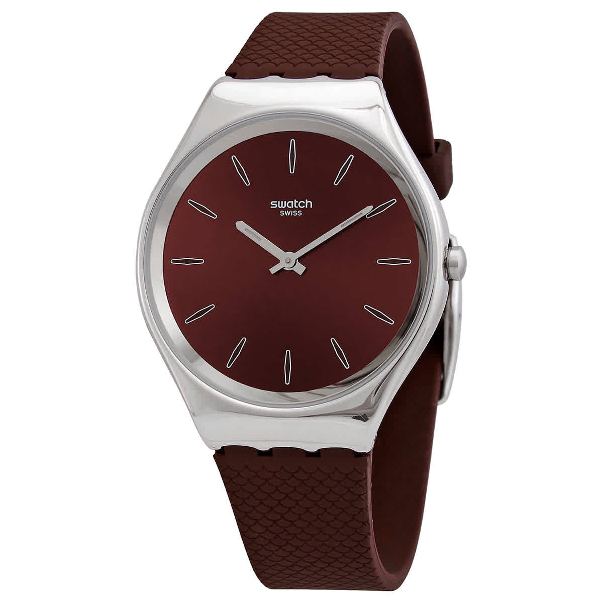 Swatch Skinburgundy Unisex Watch SYXS120