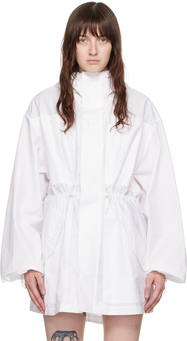 WARDROBE.NYC White Resort Parka Jacket