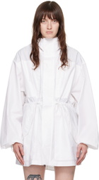 WARDROBE.NYC White Resort Parka Jacket