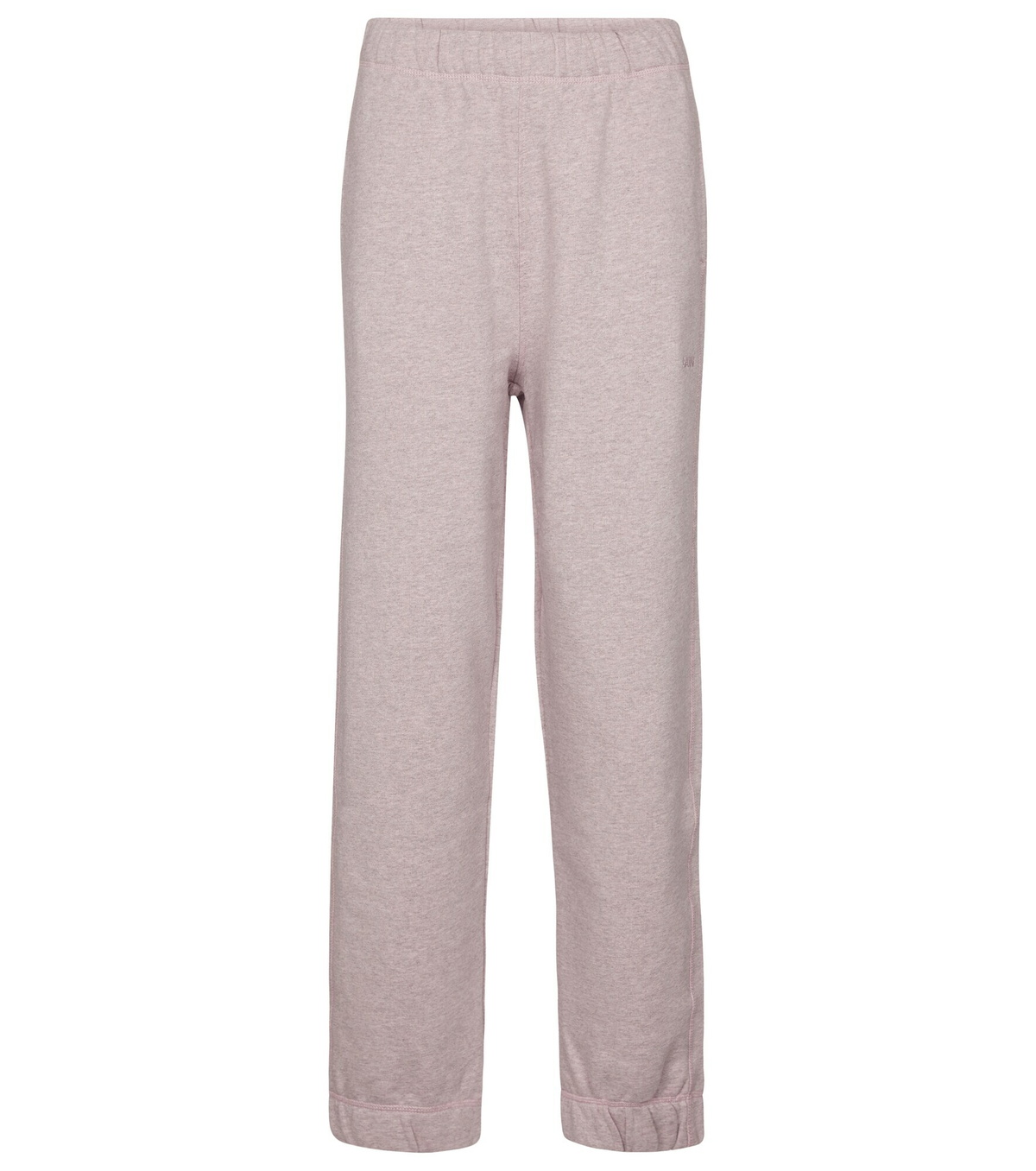 パンツ Ganni Logo embellished track pants grey T3564921 T3564921FW2 Ganni Logo-embroidered Track Pants In Grey | ModeSens