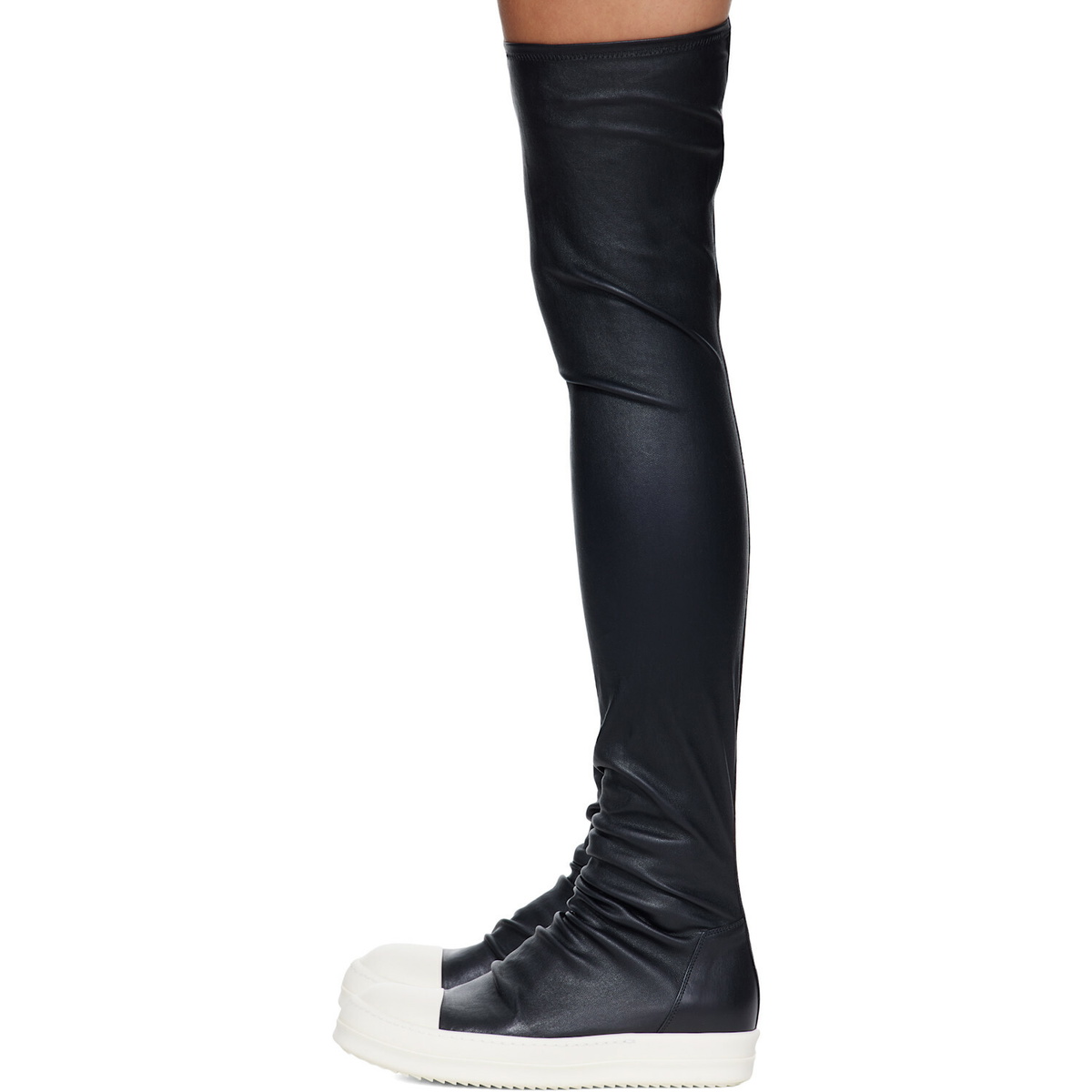 Rick Owens Black Tower High Stocking Sneaks Sneakers