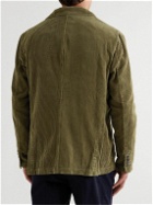Alex Mill - Unstructured Garment-Dyed Cotton-Corduroy Blazer - Green