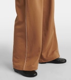 Max Mara Leisure Curve cotton-blend sweatpants