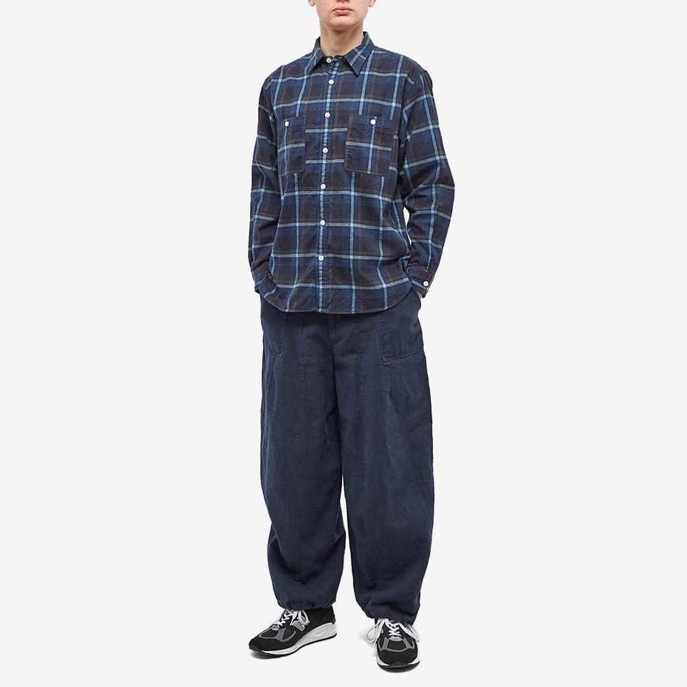 Pilgrim Surf + Supply Men's McCobb Work Shirt in Navy