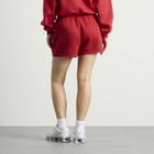SKIMS Women's Cotton Fleece Classic Short in Washed Red