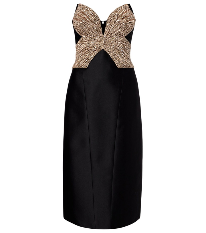 Photo: Costarellos Tala embellished cocktail dress
