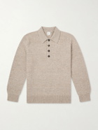 Eleventy - Wool Polo Sweater - Neutrals